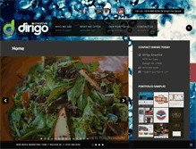 Tablet Screenshot of dirigocreative.com